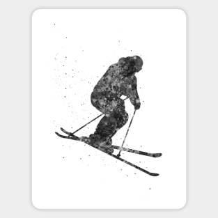 Ski player Magnet